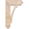 Ekena Millwork Legacy Arts and Crafts Smooth Bracket w/ Offset Brace, Douglas Fir, 7 1/2"W x 20"D x 32"H BKT0806X20X32LEC03SDF - alternate 4